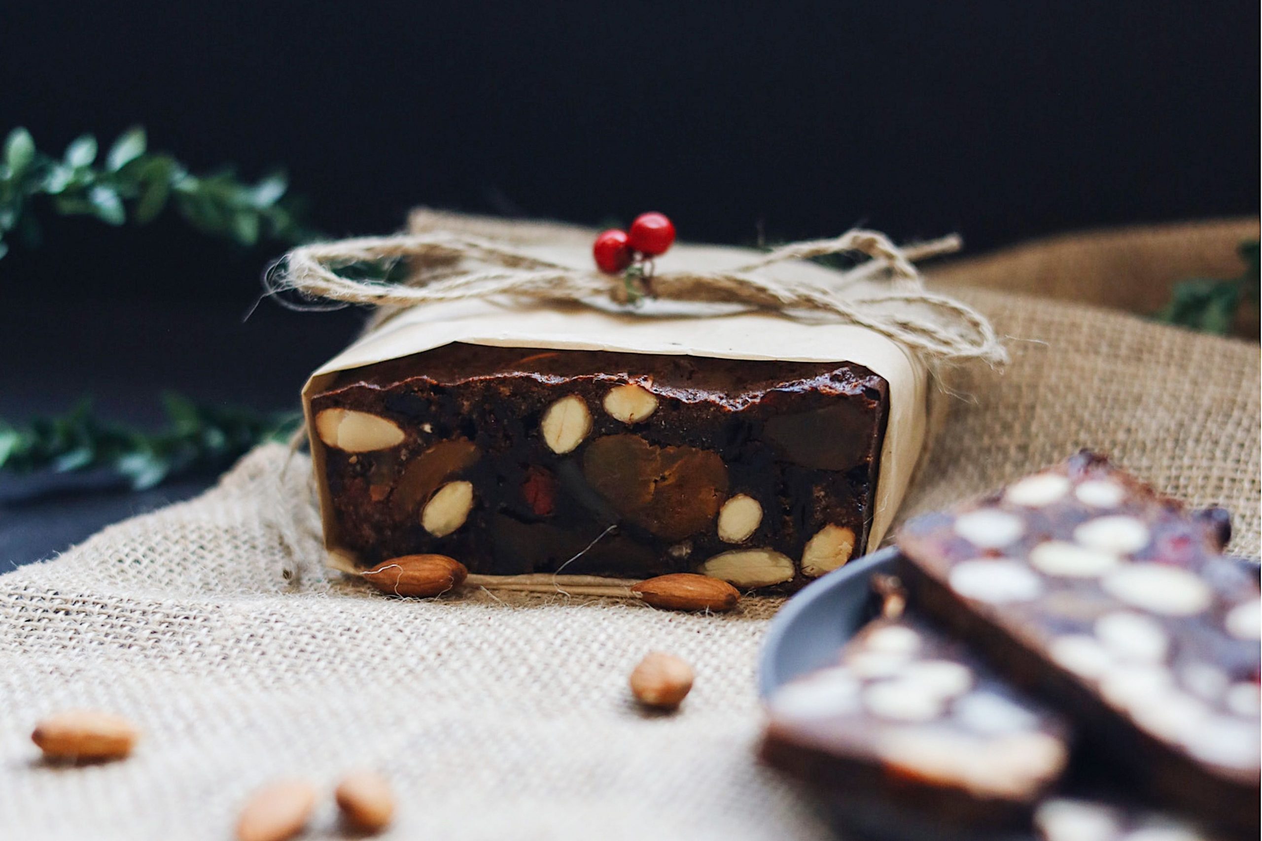 dairy free gluten free Cathedral Christmas Cake